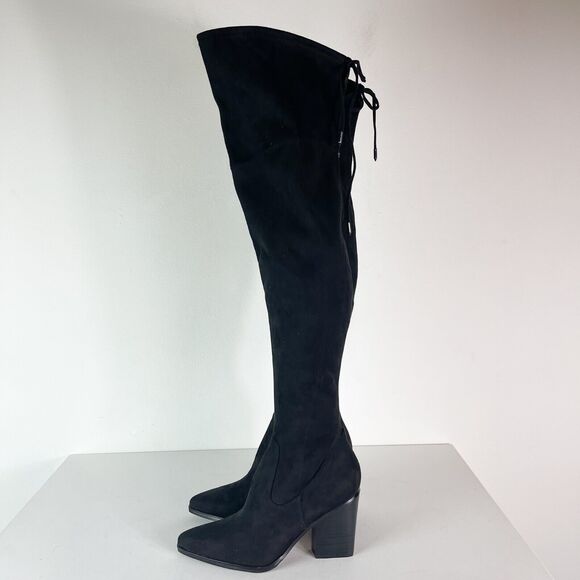 Marc Fisher NWOB Women's Okun Thigh High Boot Black Size 7 - Picture 10 of 10